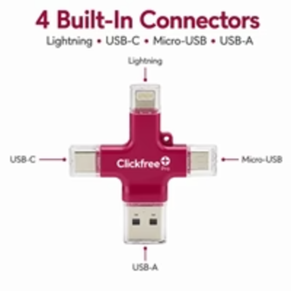 The four built-in connectors