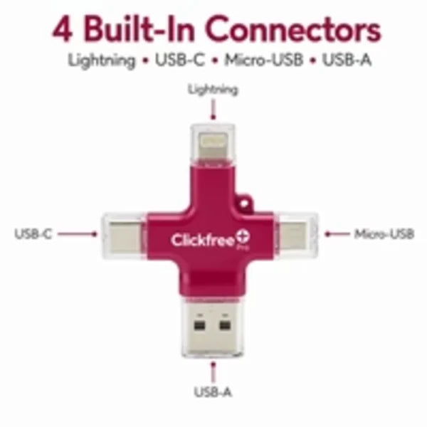 The four built-in connectors